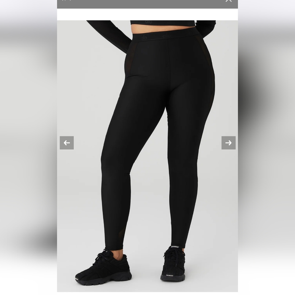 ALO Airlift High-Waist Ballet Dream Legging Size L NWT - Picture 3 of 10